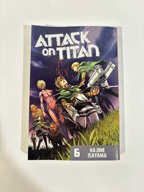 Attack on Titan Volume 6 Manga by Hajime Isayama